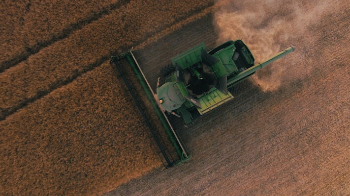 Harvest from above,